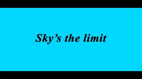 Sky S The Limit Special Movie Youtube