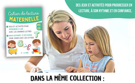 Cahier De Lecture Maternelle Ms Gs Ans Jeux Et Activit S Simples