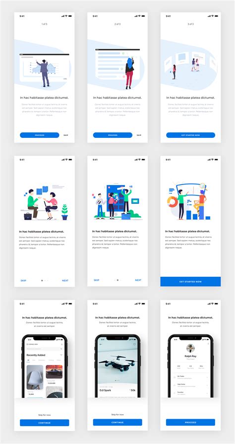 Mobile App Onboarding Screens Uistore Design