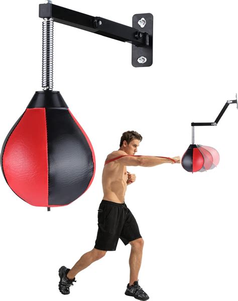 Amazon Speed Bag Boxing Punching Bag Wall Mount Height Adjustable