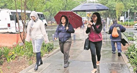 Registran Lluvia Ligera En Seis Delegaciones De La CDMX