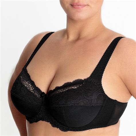 34 48C H I J K Plus Size Bra Underwire Full Coverage Wide Strap Soft