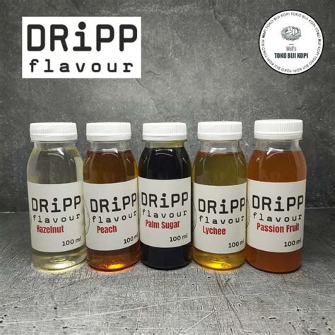 jual dripp syrup sirup dripp flavoured minuman repack  ml palm