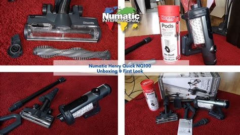 Numatic Henry Quick Nq Cordless Bagged Vacuum Unboxing First