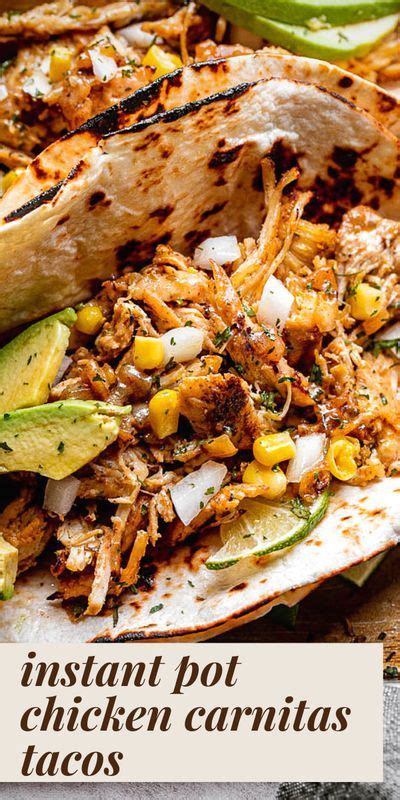 Chicken Carnitas Are Traditionally Slow Cooked But What If I Told You Theres A Quicker And