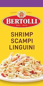 Amazon Bertolli Shrimp Scampi Linguine Frozen Meals With Bell