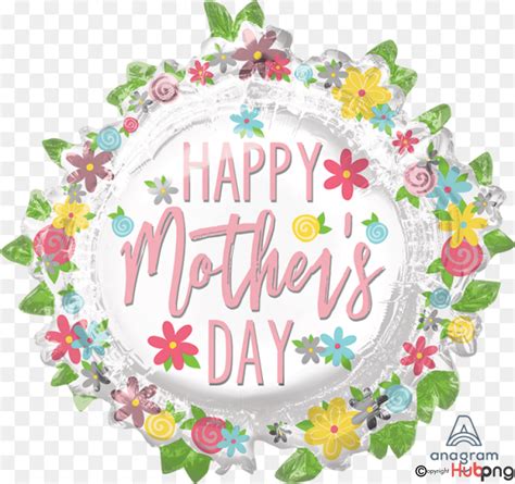 Happy Mothers Day Floral Png HD Image For Free HubPNG In 2023 Happy