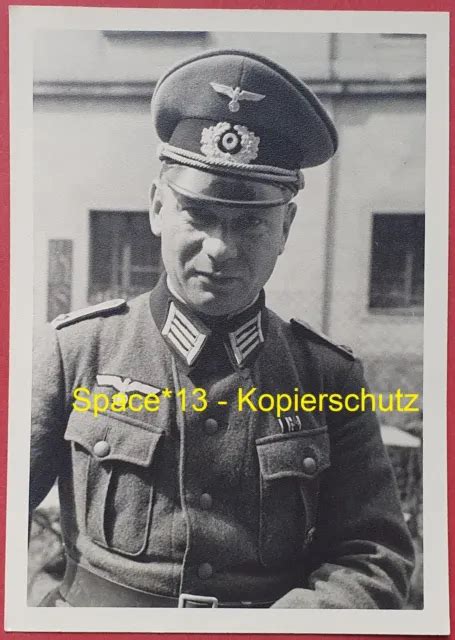 Foto Leutnant Mit Feldspange Ek Orden Portrait In Radebeul Wehrmacht