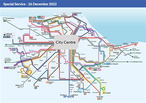 Festive Timetables For Edinburgh And The Lothians Lothian Buses