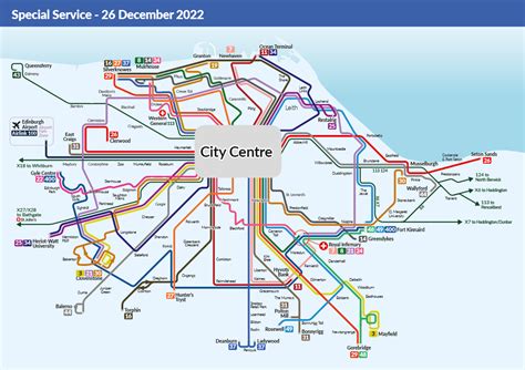 Festive Timetables for Edinburgh and the Lothians - Lothian Buses