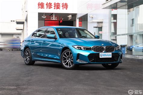 【宝马3系325li Xdrive M运动套装侧前45度车头向右水平图片 汽车图片大全】 易车