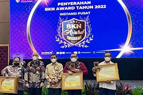 BANGGA Kemenkumham Boyong 2 Kategori Penghargaan BKN Award 2022 Apa