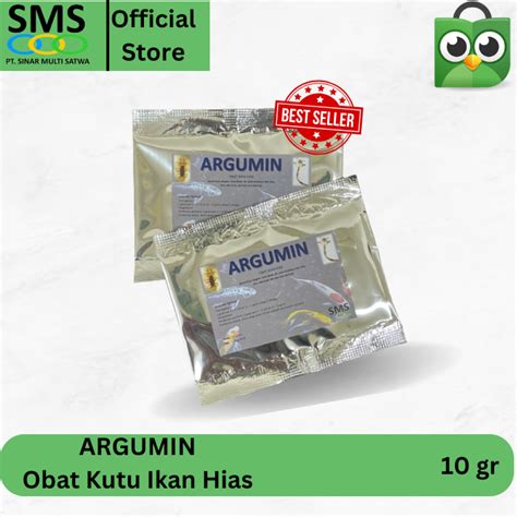 Jual Obat Kutu Ikan Hias Argumin Gr Dimilin Diflubenzuron Wp