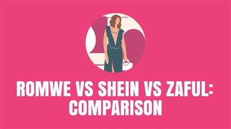 Romwe vs Shein vs Zaful: Which is Better? [2024] - ViralTalky