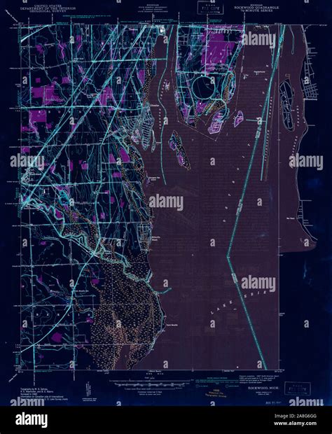 Map Of Rockwood Hi Res Stock Photography And Images Alamy