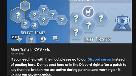 Sims 4 More Cas Trait Slots Verloop Io