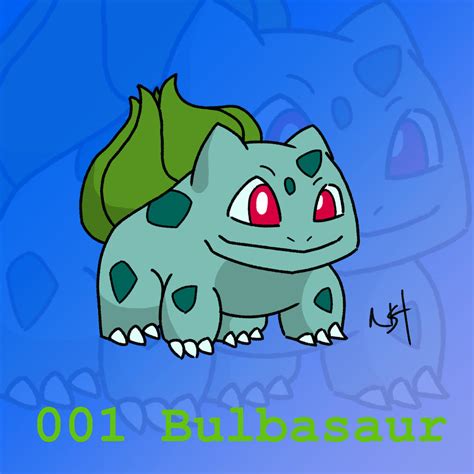 001 Bulbasaur By Thephramed On Deviantart