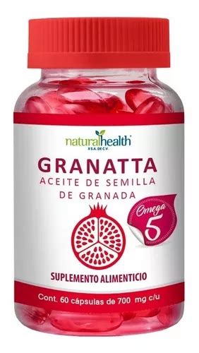 Suplemento Natural Health Granatta Em C Psulas Mercadolivre