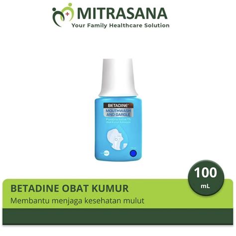 Jual Betadine Obat Kumur Ml Shopee Indonesia