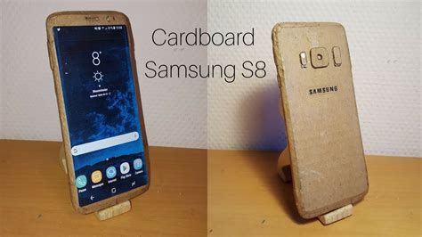 Galaxy S How To Make A Cardboard Samsung Galaxy S Youtube