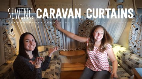 How To Make Caravan Curtains Youtube