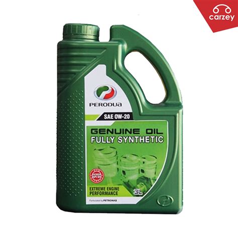 Perodua Genuine Engine Oil Fully Synthetic W Litres Carzey