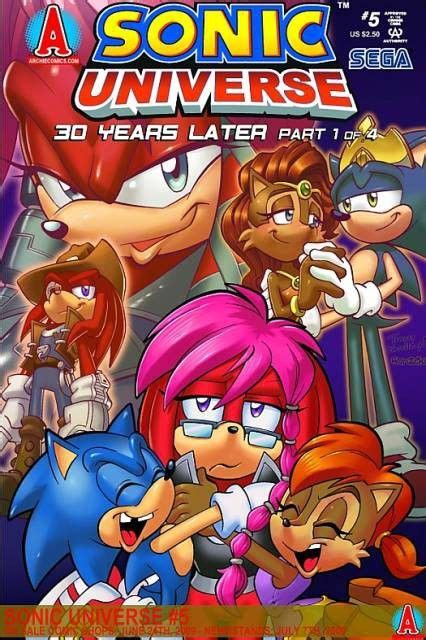 The Cover To Sonic Universe An Animated Video Game With Many