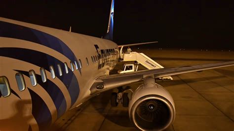 Egyptair Business Class Boeing 737 800 Flight Ms68 Cairo Luxor Ms