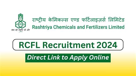 Rcfl Recruitment For Mt Vacancies Direct Link To Apply Online