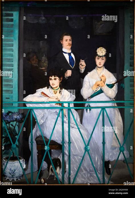 Le Balcon Douard Manet Mus E D Orsay Par S Francia