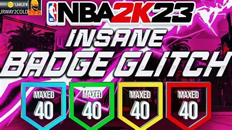 New Nba K Instant Badge Glitch Current Gen After Patch Badge