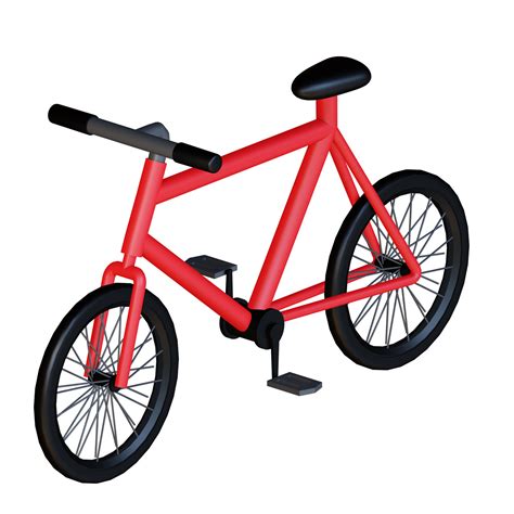 3d Icon Bicycle Isolated On Transparent Background 24109379 Png