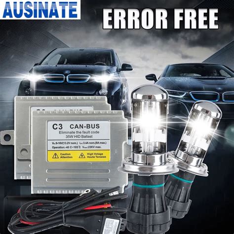 Aliexpress Buy 12V C3 35W Canbus Ballast Xenon Lamp Kit 35W H4