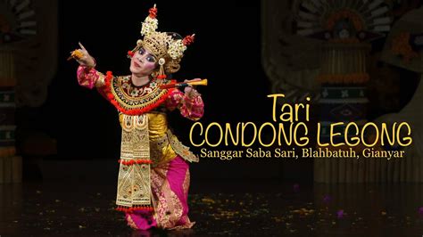 Tari Condong Legong Sanggar Saba Sari Di PKB 2023 YouTube