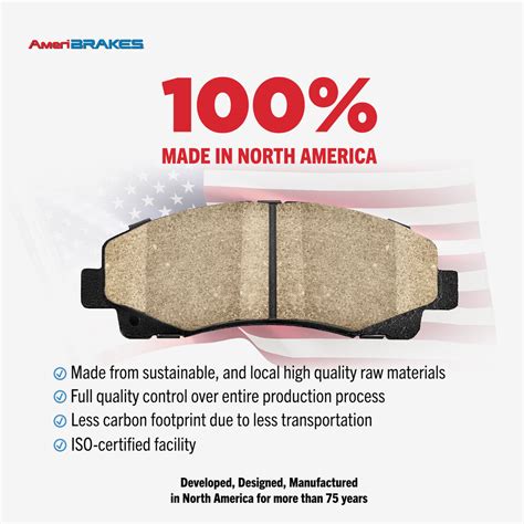 AmeriBRAKES Front Ceramic Disc Brake Pads NWF PRC2287 Fits 2020 22 Kia