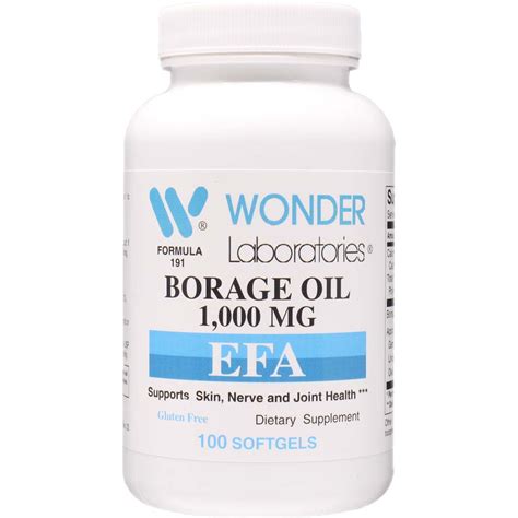 Borage Oil 1000 mg EFA