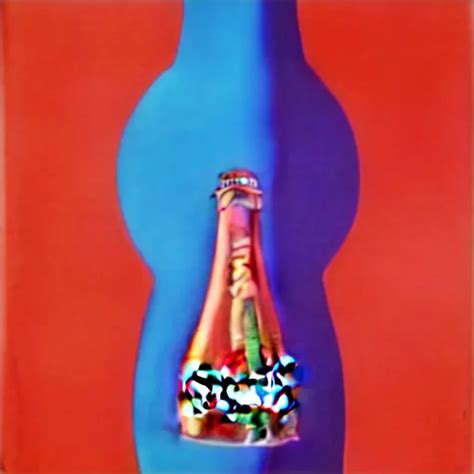 Coke Bottle By Shusei Nagaoka Kaws David Rudnick Stable Diffusion