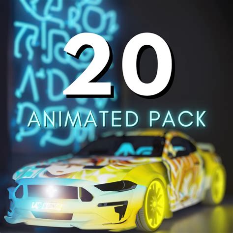 Fivem Animated Car Pack 20 Cars Fivem Ready High Quality Optimized