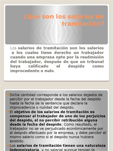 PDF Qué Son Los Salarios de Tramitación DOKUMEN TIPS