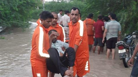 In Photos Ndrf Conducts Rescue Operations In Parts Of North India