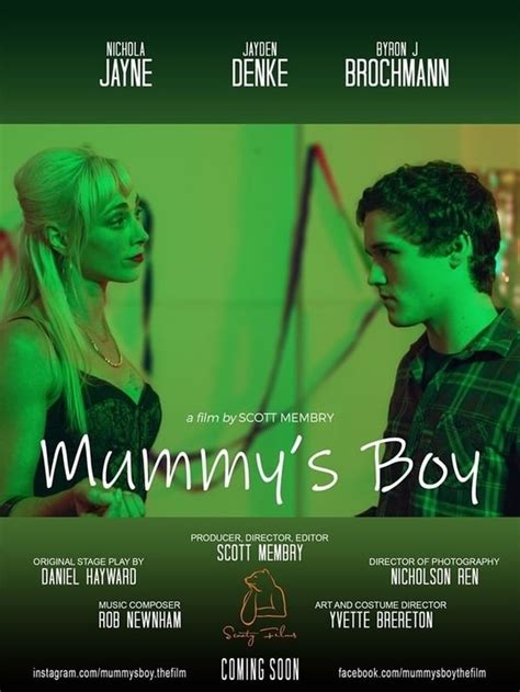 Mummys Boy 2020 Posters — The Movie Database Tmdb