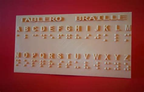 Tablero Abecedario De Aprendizaje Braille En Venta En Ezeiza Bs As G B