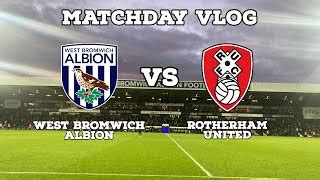 Matchday Vlog West Bromwich Albion Vs Rotherham United Afc Finners