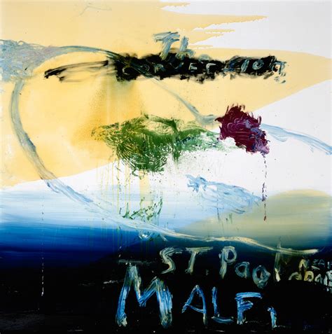 The Conversion Of St Paolo Malfi Tarp Paintings Items Julian Schnabel