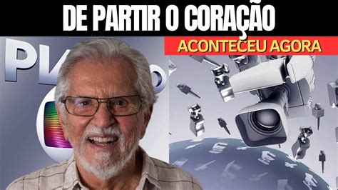 AOS 87 ANOS CARLOS ALBERTO DE NÓBREGA SOFRE ACIDENTE E ESTÁ INTERNADO