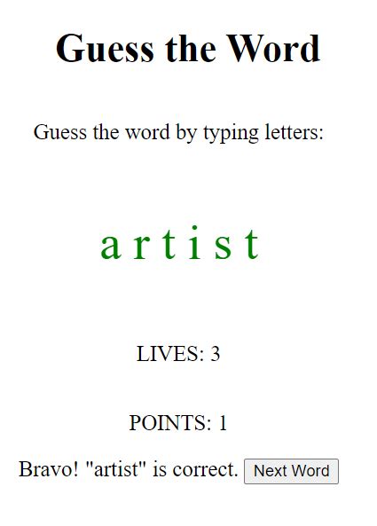 GitHub - rakupcode/WordGuess: A word guessing game in which letters are ...