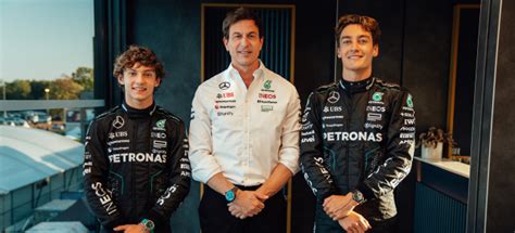 Mercedes AMG PETRONAS F1 Team Stellt Seine Neue Fahrerpaarung Vor