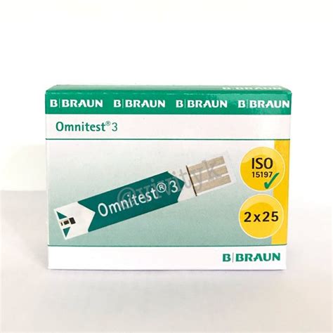 B Braun Omnitest Test Strips Shopee Malaysia