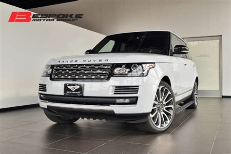 2016 Land Rover Range Rover 50l Supercharged Sv Autobiography Lwb