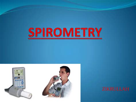 Spirometry Ppt